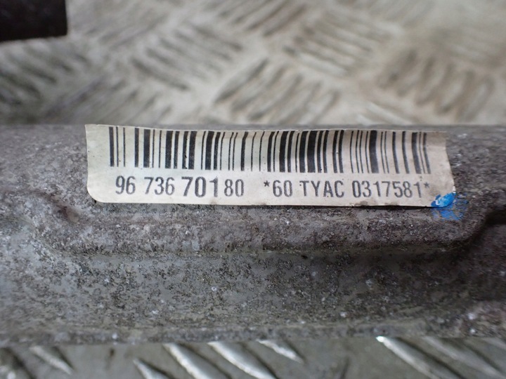 фото №13, Трансмиссия рулевая рейка citroen c3 ii 2010 eu kgx 9673670180 11264