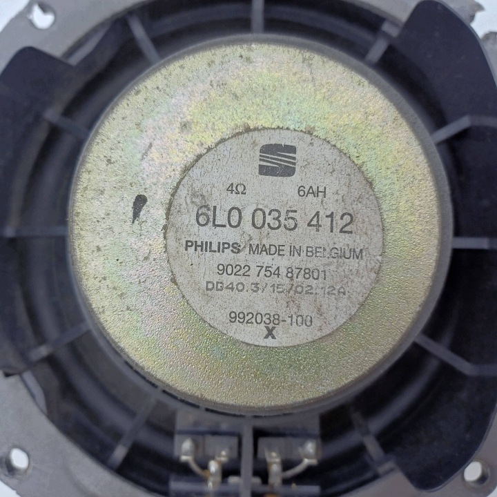 фото №6, Динамік philips праве ліві перед seat ibiza iii 6l0035412 nr936