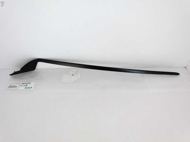 фото №8, Toyota c-hr chr 16-23 молдинг ущільнювач скла передній права 75535-10050