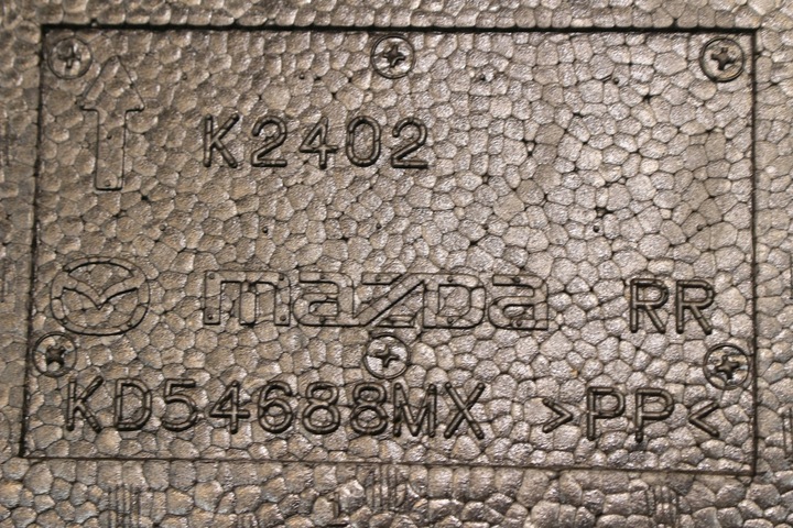 фото №9, Пенополистирол вкладка багажника бардачок пол mazda cx5 kd54688mx