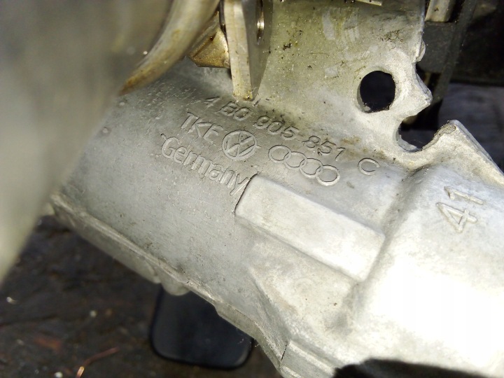 фото №8, Skoda fabia oem номер рульова колонка ze замок запалювання 6q1419501h 4b0905851c