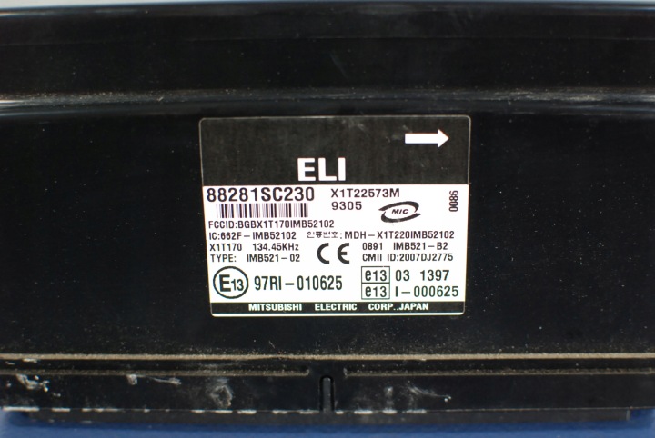 фото №4, Forester iii sh модуль ecu блок управления  97ri-010625