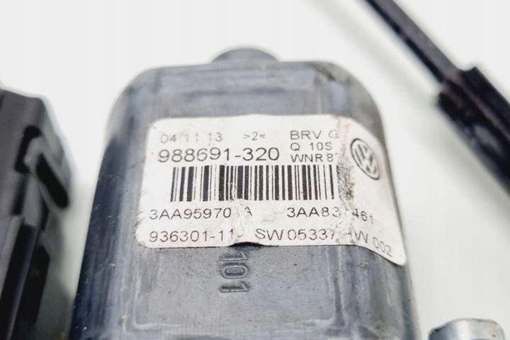 фото №8, Підйомник вікна лівих передніх двері vw passat b5 3b3 3aa837461c 2.0l