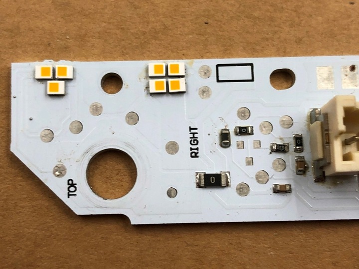 фото №9, Płytki jeża правої лампи drl повний led з radiatorem do seat ateca kh7 16–20