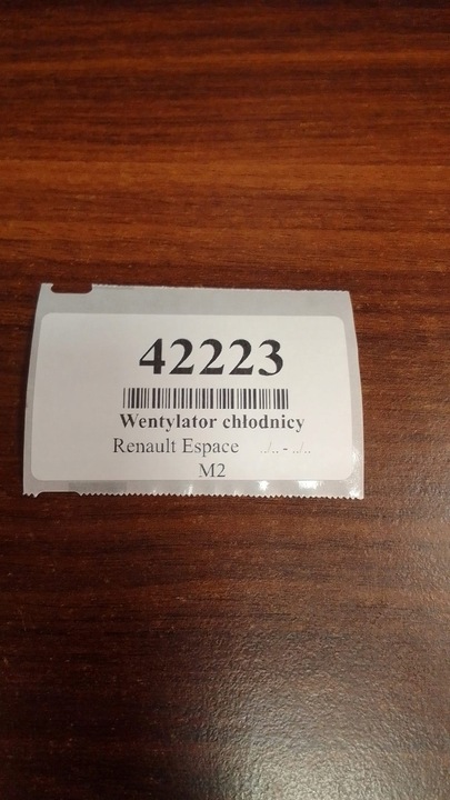 фото №9, Renault espace iv 2.2 dci вентилятор радіатор