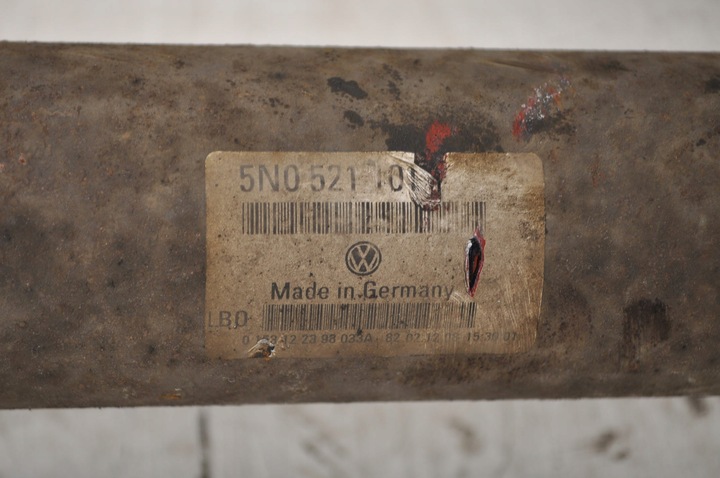 фото №8, Volkswagen tiguan i wał привідний 5n0521101