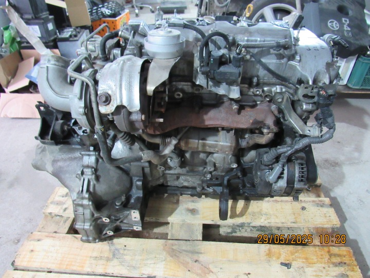 фото №8, Двигатель комплектный toyota corolla verso ii 2.2 d4d 2ad 136km