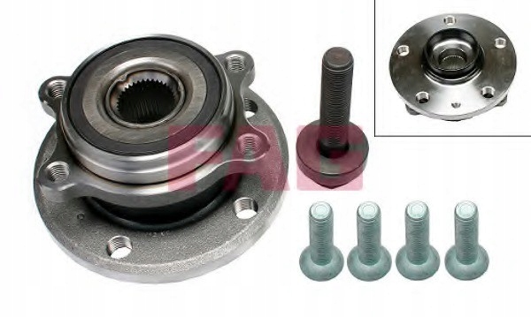 фото №1, Ступиця колеса перед vw caddy iii, golf v, touran 03-