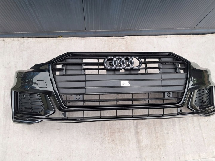 фото №1, Бампер переднее перед audi a6 c8 s-line 4xpdc омыватель 2018-2023 комплект