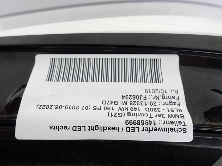 фото №16, Bmw 3 g21 g20 повний led l + p комплектні європа фара