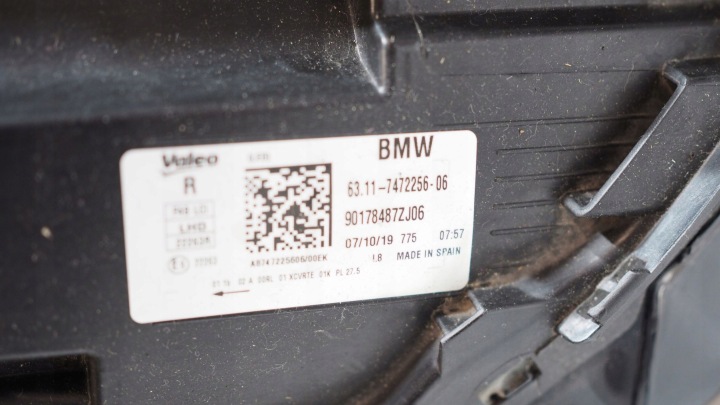 фото №12, Фара правая bmw x1 f48 полный led рестайлинг lci