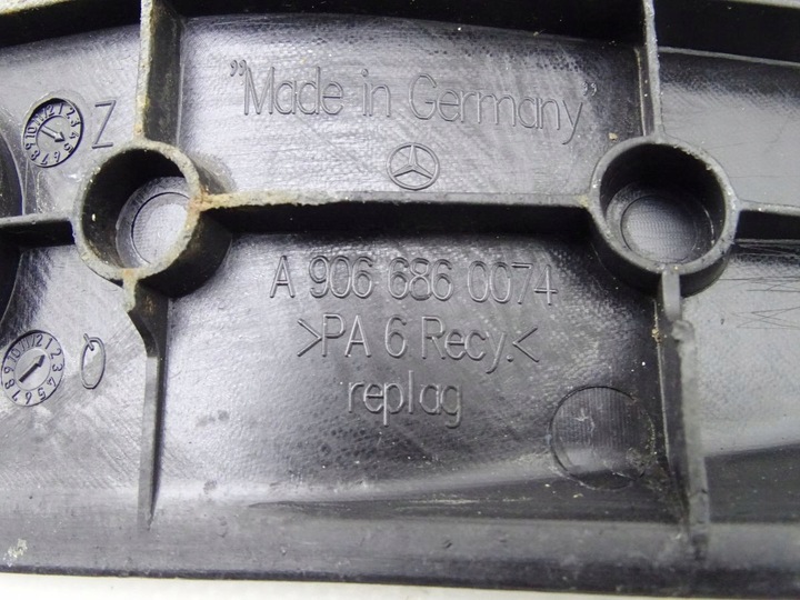 фото №5, Mercedes sprinter 906 w906 06-13 защита порога багажника ремня заднего