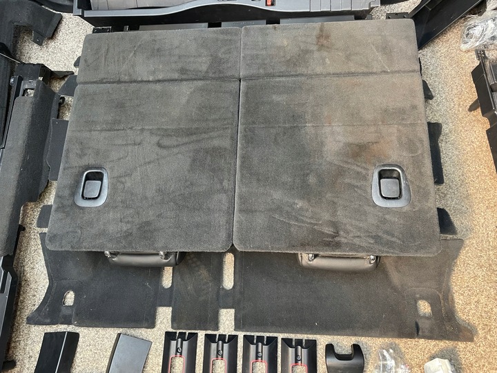 фото №7, Прокладка 7os диван сидіння шкіра чорна салон багажника ремені bmw e70 x5