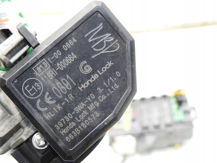 фото №11, Комп'ютер набір стартовий імобілайзер honda cr-v iii 2.2 i-ctdi 0281013635