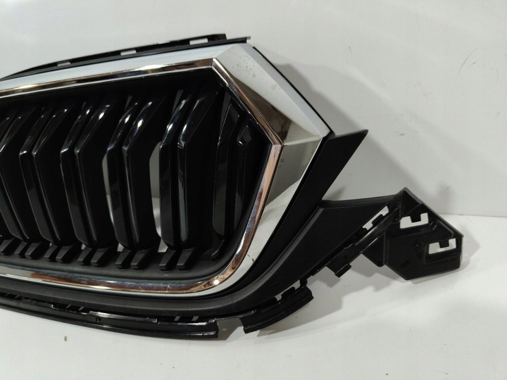 фото №11, Skoda octavia iv решётка радиатора решётка бампера 5e3853653c + рамка хромированная