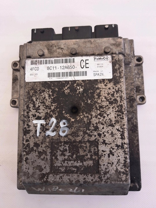 фото №1, Ford transit 8c11-12a650-ce ecu компьютер оригинал