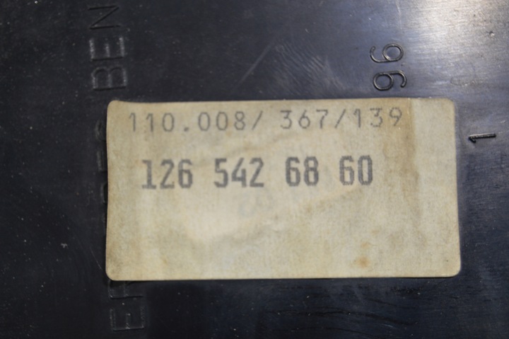 фото №8, Спідометр  прилади mercedes w126 c126 560sec 560sel 560se європа