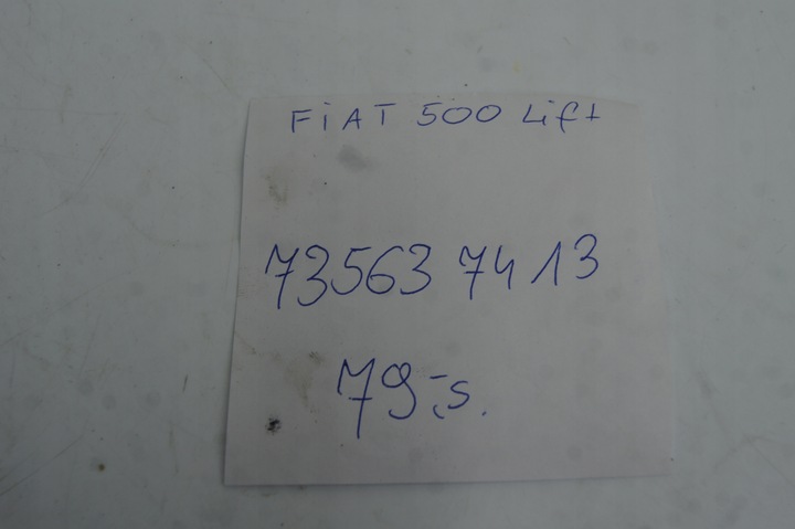 фото №12, Fiat 500 рестайлинг 0.9 планка хром эмблема значок капота