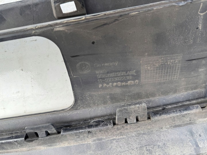 фото №11, Vw golf vii рестайлинг 2016 gti volkswagen 5g бампер зад задний 5g6807568