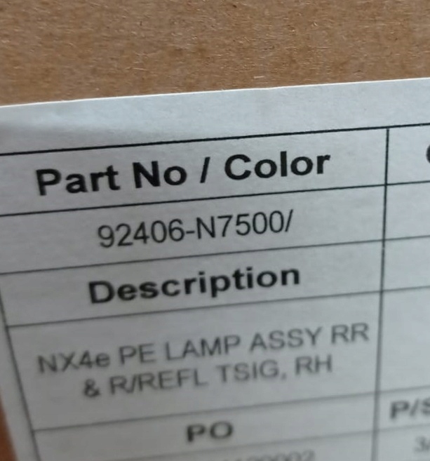 фото №14, Ліва + права лампа зад задня hyundai tucson iv 4 рестайлінг комплект нове