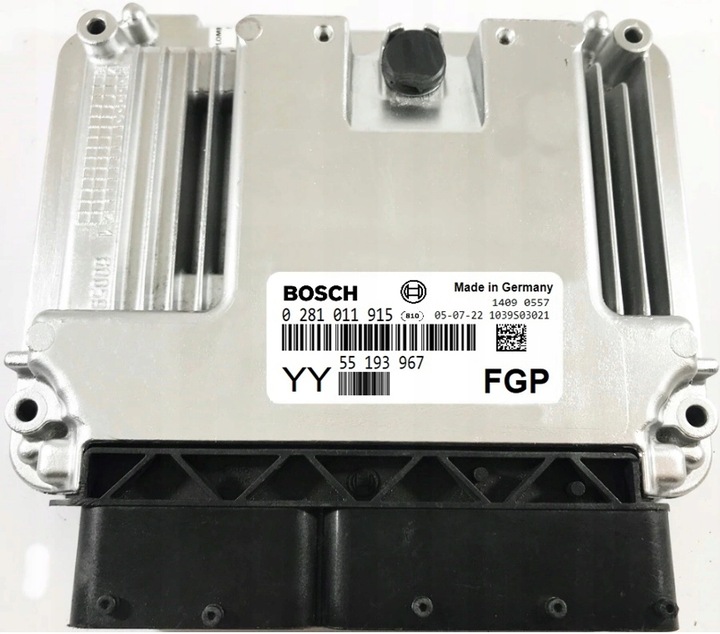 фото №1, Комп'ютер ecu vectra 1.9 0281011915 55193967 yy +pin