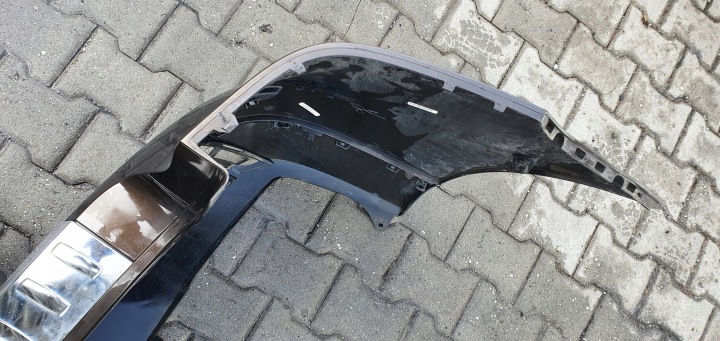 фото №6, Mercedes ml w166 бампер задній  хром a1668850325