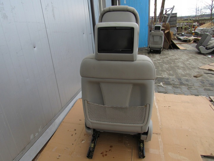 фото №6, Mercedes gl w166 сиденье кожа правые tv монитор