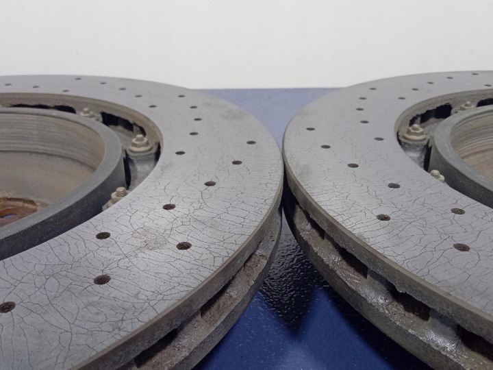фото №6, Porsche panamera ii 971 диски зад задние ceramika pccb 410x32mm 2 штуки