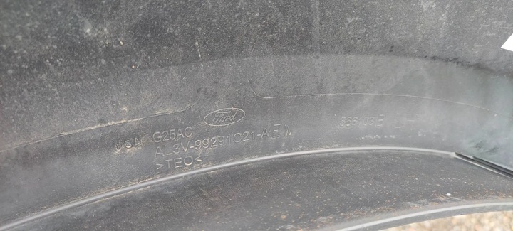 фото №12, Розширення підкрилок планка крила lt ford f150 raptor 2009-2014