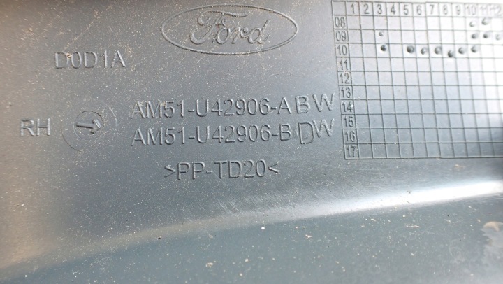 фото №6, Карта багажника ford c-max grand am51u42906