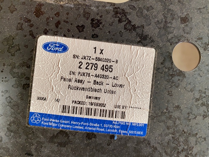 фото №7, Ford focus mk4 pas задній стіна hb pjx7b-a40329-ac