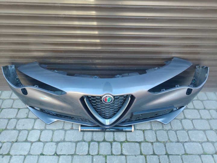 фото №7, Alfa romeo stelvio бампер перед передний комплектный оригинал 16-20
