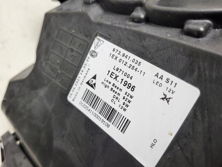 фото №11, Porsche panamera 973 gts лампи matrix перед ліва права комплект