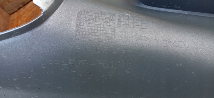 фото №14, Toyota yaris 4 iv 52119-0da00 бампер перед переднее