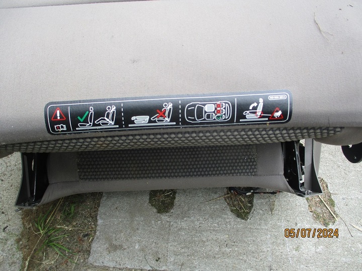 фото №6, Vw golf vi універсал сидіння складний диван обшивки eu