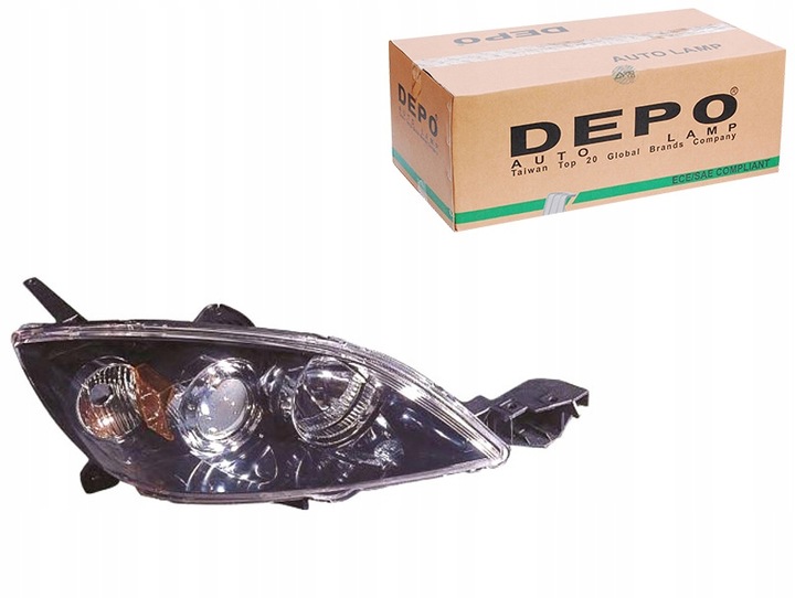 фото №1, Dep216-1149r-ld-em фара mazda 3 03-09 pr hb3/