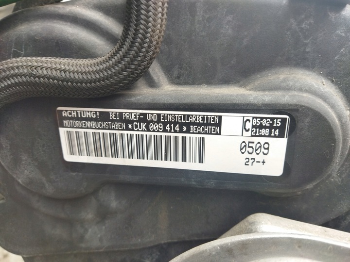 фото №7, Vw двигун cuk 1.4tsi golf gte