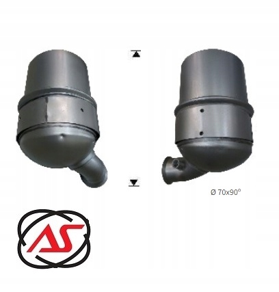 фото №2, As fd1040 фильтр сажи / фильтр частиц твердых, выхлопная система