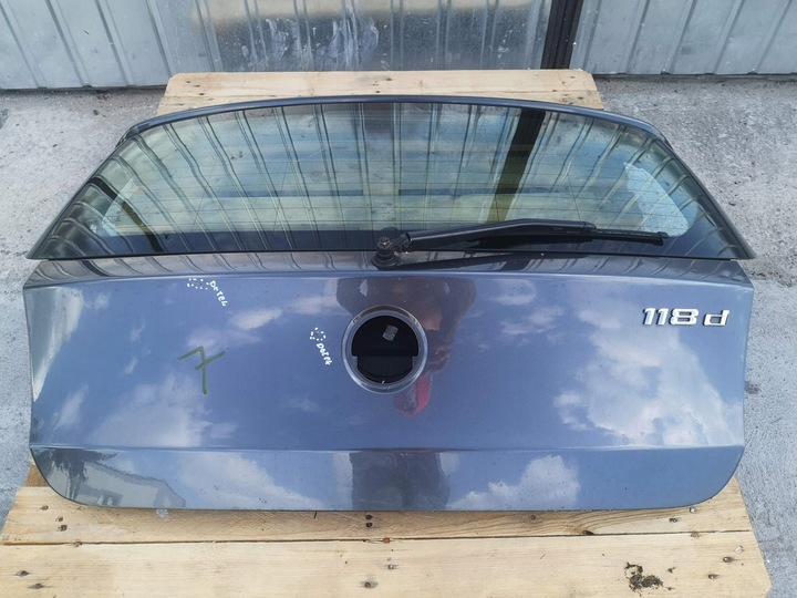фото №13, Кришка скло зад bmw 1 e87 a22/7 sparkling графіт