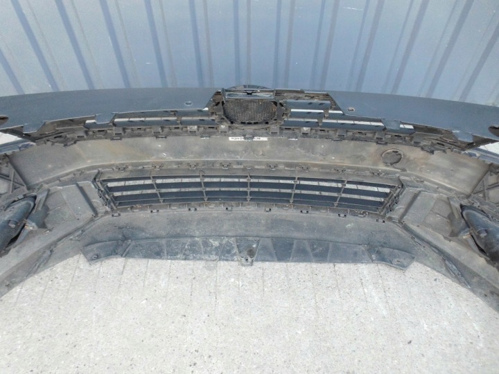 фото №15, Бампер передній протитуманка решітка хром vw passat b7 2010-2014r. lc9x