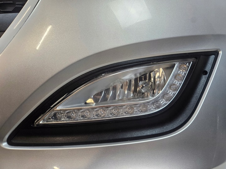 фото №8, Hyundai i30 ii 2 рестайлінг 14- бампер переднє перед галоген решітка 86511-a6000