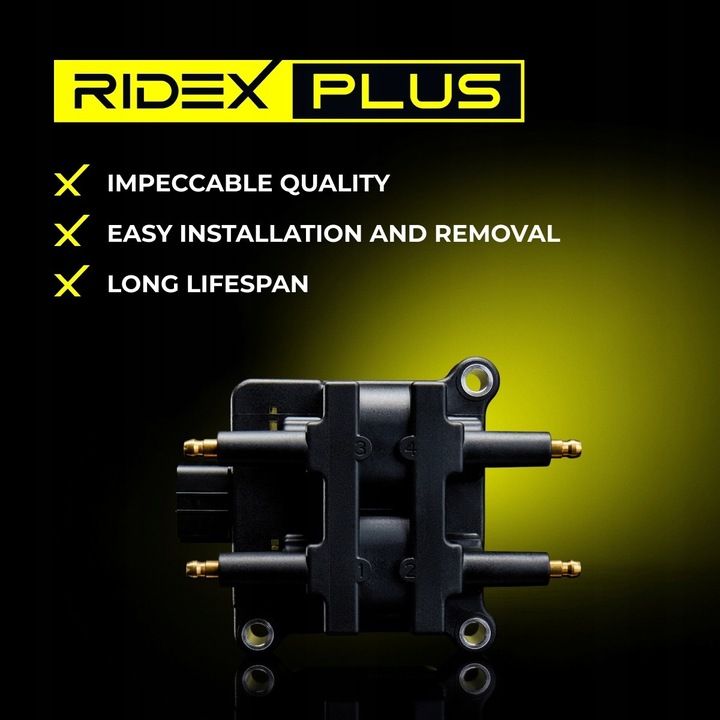 фото №13, Ridex plus 689c0020p катушка зажигания do renault clio ii bb0/1/2, cb0/1/2