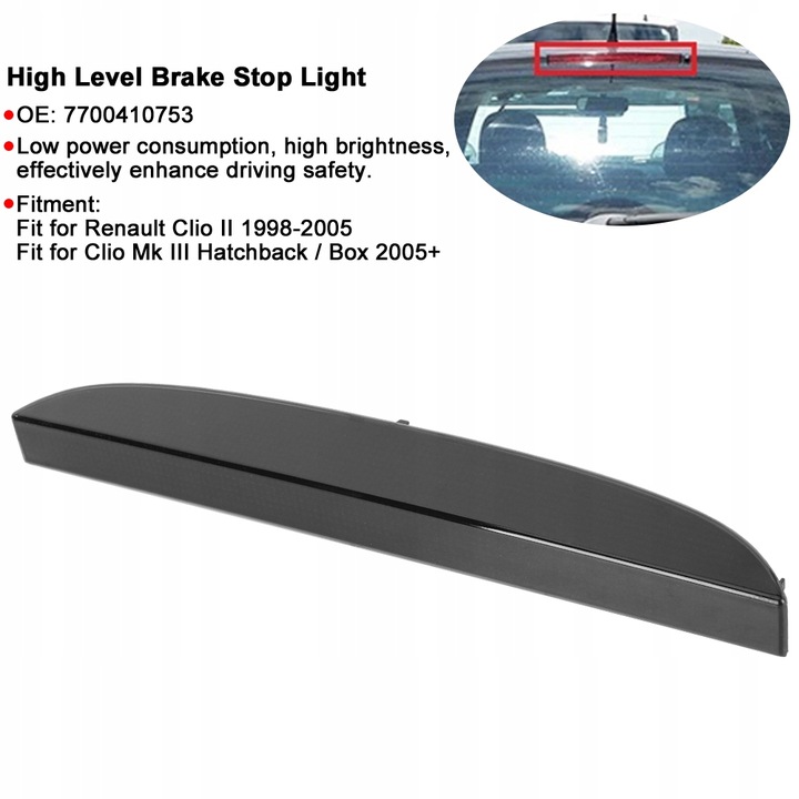 фото №6, Задние свет сплава третьего уровня высокого уровня 7700410753 подходит