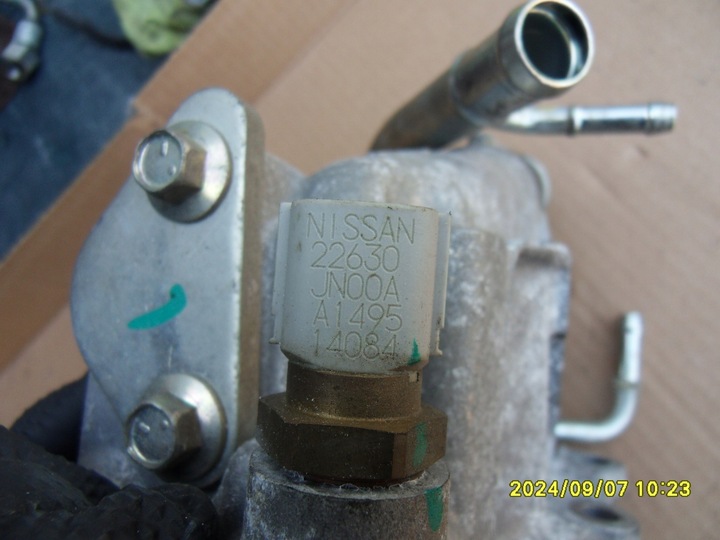 фото №9, Корпус термостата nissan micra k13 1.2 12v 98km