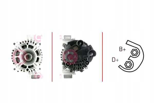 фото №1, Casco генератор alfa romeo mito 1.3 multijet 955