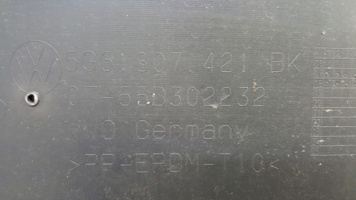 фото №10, Vw golf 7 vii 5g6 hb задній бампер 2012-2016r