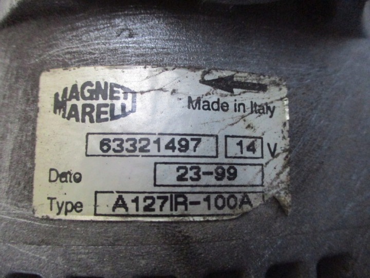 фото №7, Fiat bravo 1.9jtd 105km 182b4000 генератор 63321497 100a протестированный