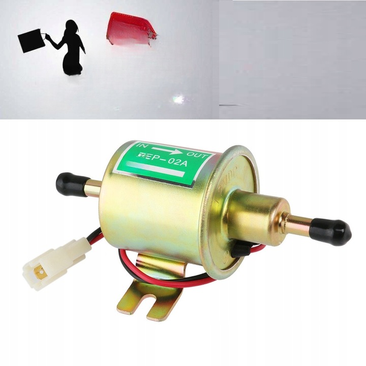 фото №8, Электрический насос топлива 12 v, прочная, металлическая, na цельная линия топлива