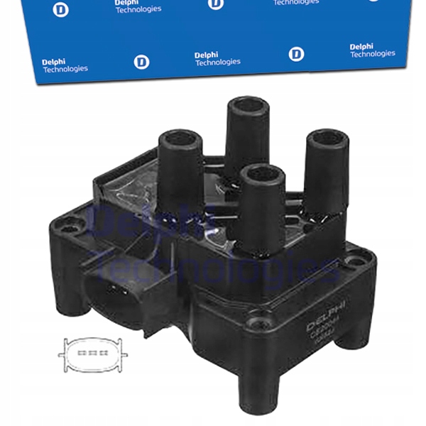фото №1, Котушка запалювання delphi do ford tourneo connect 1.8