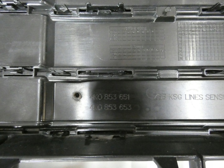 фото №6, Решётка, решётка радиатора audi a-6 c8 4k теневая линия радар